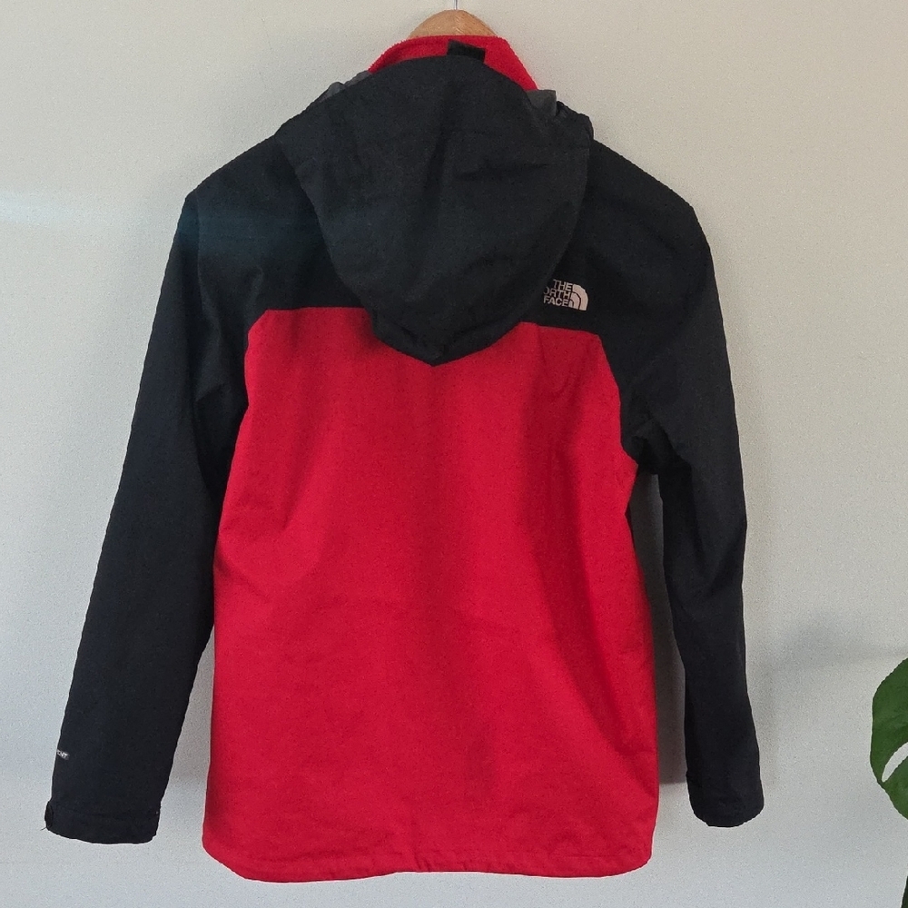 2 In 1 The North Face Boys Size 14/16 Red and Black Performance Jacket & Fleece - Picture 6 of 16